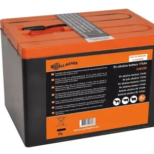 9V Alkaline Weidezaun Trockenbatterie - 175Ah Echt